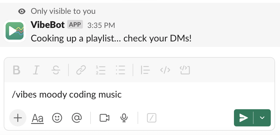 prompt vibe bot